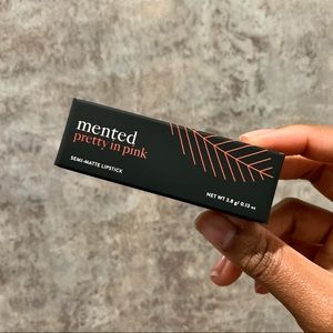 [Mented] Semi-Matte Lipstick “Pretty in Pink”